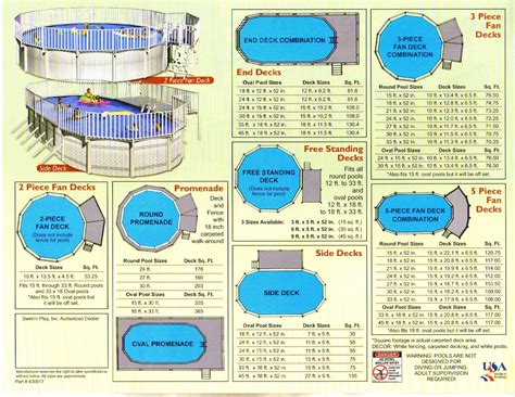 Round Above Ground Pool Deck Plans