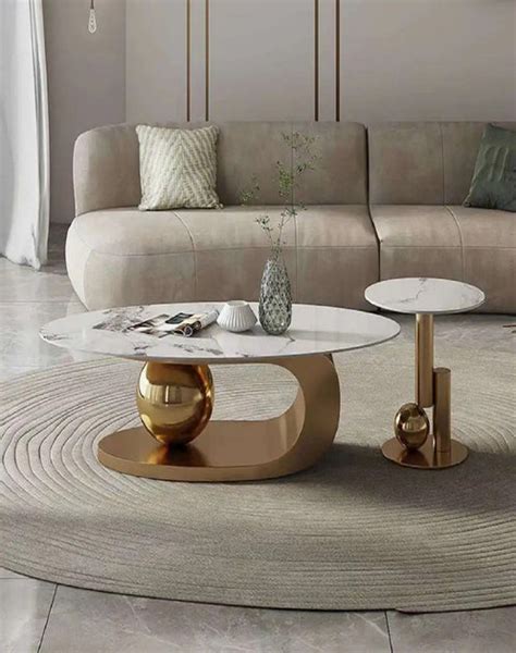 SCANDIVIAN DESIGNED METAL NESTING CENTER TABLES-SET OF 2 – SUREKH DECOR