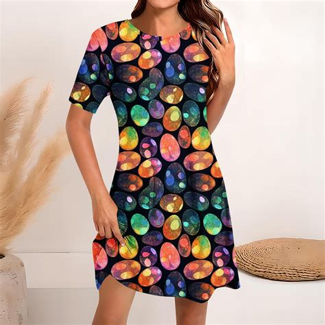 Jjayotai Easter Dress, Women Dresses,2025 Boho Dresses, Family Party ...