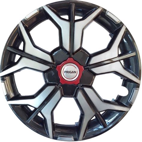 PRIGAN SHARP GREY-SILVER WHEEL COVER (Set of 4) AVAILABLE IN 12,13,14 ...