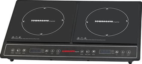 Sowbaghya Crystal Double Burner Induction Cooktop - Buy Sowbaghya ...