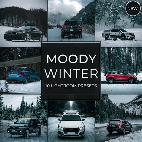 Moody Winter LIMITED Lightroom Preset Pack – Digital Bolt Ons