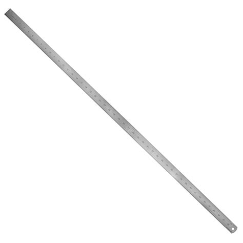 Pacific Ar, Stainless Steel Ruler Inch and Metric, with Inch (8th, 16th ...