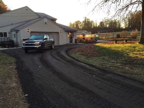 Hire-it-Done - Crushed Asphalt Driveway | The Wolven House Project