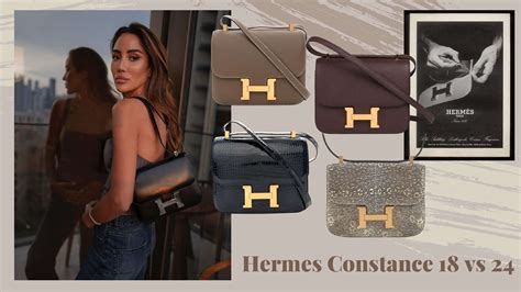 Which Size Hermès Constance is Better? 18 vs 24 | Glam & Glitter