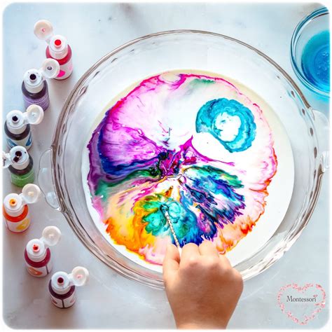 Magic Milk STEM Kids Science Experiment | Montessori From The Heart