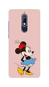 Phone Vastraa Cartoon Printed Back Cover for Nokia 5.1 : Amazon.in ...
