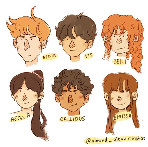 The Will of the Many : simple character doodles (part one?) : r ...