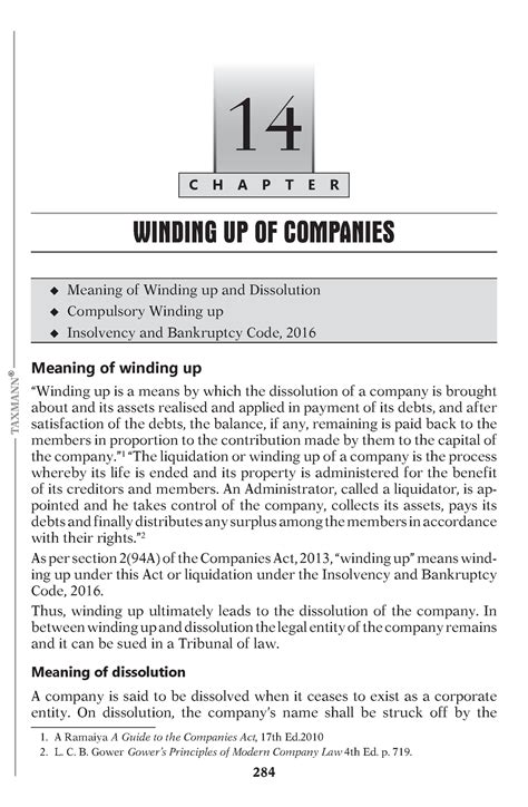 Sample chapter 14 for web - TAXMANN ® u Meaning of Winding up and ...
