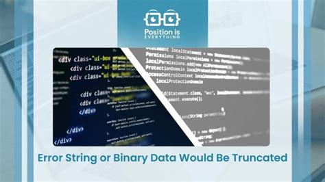Image result for One Call Binary or String Data Error