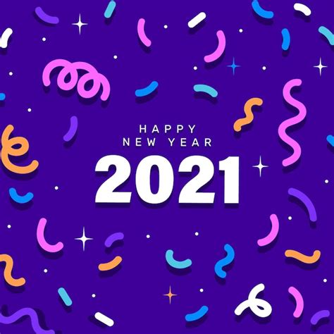 New year 2021 background | Free Vector
