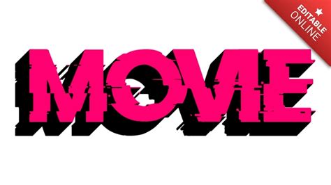 Image result for Movie Text Design