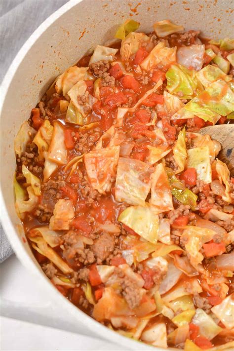 Ground Beef and Cabbage - Sweet Pea's Kitchen