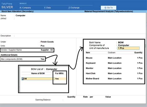 TDL Source Code of Material Requirement Analysis Report with Auto ...
