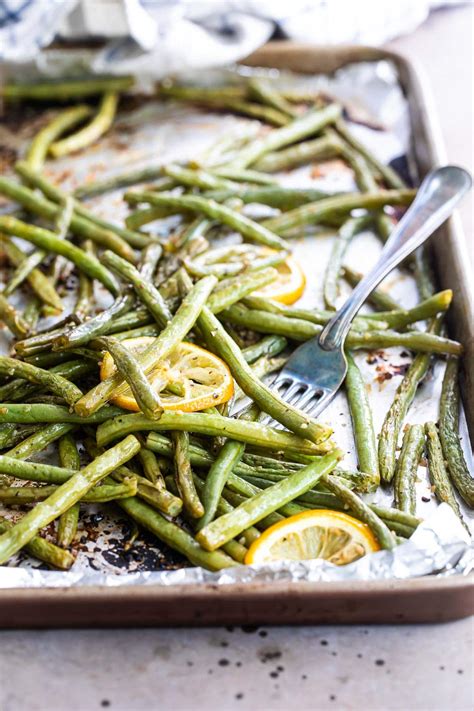 Roasted Green Beans - Culinary Hill