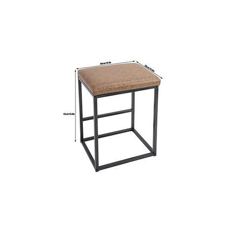 Bar Stool, 25 Inch Industrial Kitchen Counter Height | Ubuy India