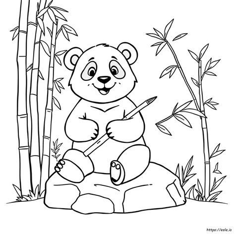 Panda Bear Coloring Pages Printable
