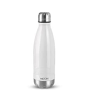 Milton Duo DLX 350 Thermosteel Water Bottle 350 ml, 24 Hr Hot and Cold ...