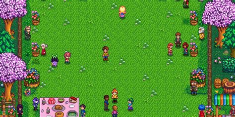 Where & What Is The Flower Dance In Stardew Valley 1.6?