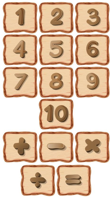 1 to 10 numbers Images - Free Download on Freepik