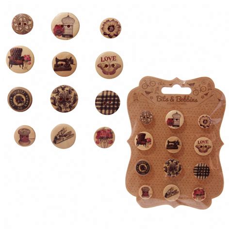 Creative Craft Pack - 12 Antique Image Buttons : Amazon.in: Home & Kitchen