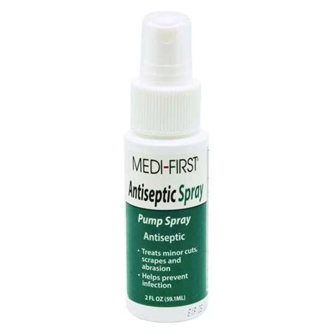 Medi-First Topical Antiseptic Spray, Benzocaine/Benzalkonium Chloride ...