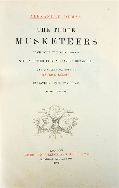 Limited Deluxe Edition of Dumas' Three Musketeers in 2 Leather Bound ...