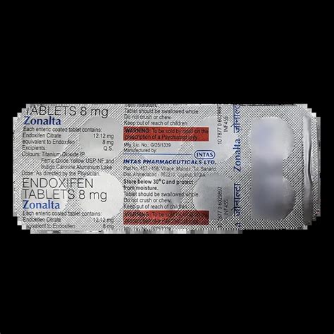 ZONALTA 8MG TABLET 7'S Price, Uses, Side Effects & Substitutes | Medkart