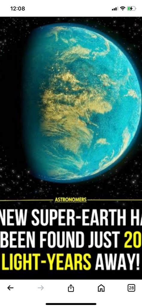 20 light years away scientists found a earth like planet 🌍 in habitable ...