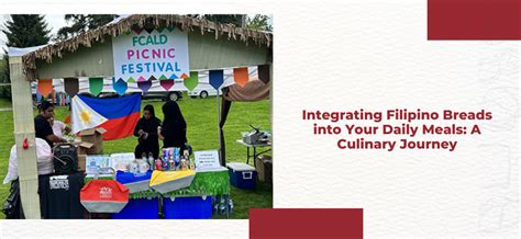 Integrating Filipino Breads into Your Daily Meals: A Culinary Journey