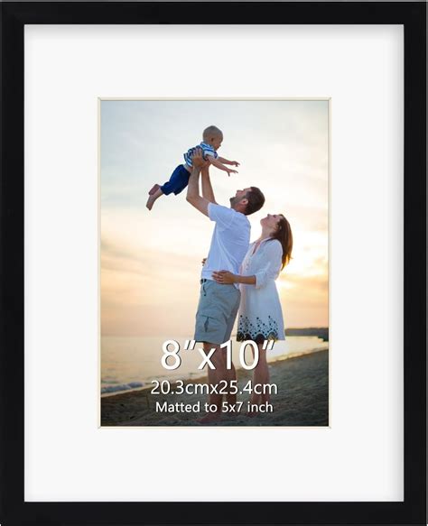 Amazon.com - upsimples 8x10 Picture Frame, Display Pictures 5x7 with ...