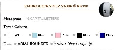 Personalize your shirt with monogrammed initials – Thestiffcollar.com