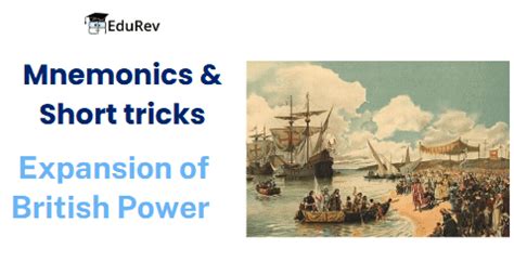 Mnemonics Expansion of British Power - History for UPSC CSE PDF Download