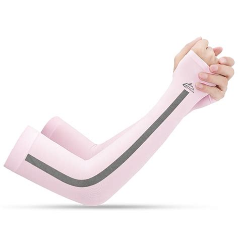 UV Sun Protection Cooling Arm Sleeves Compression Arm Cover Shield ...