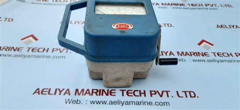 Biddle megger 210159 hand crank insulation tester – Aeliya Marine Tech