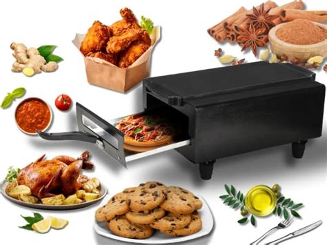 Buy Sunberg 2200W Electric Tandoor | 16-Inch Multipurpose Pizza Oven ...