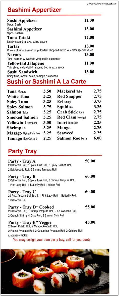 New Sushi Village Restaurant in Queens / Menus & Photos