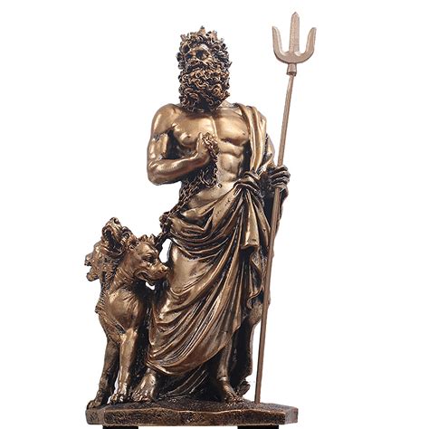 Buy KKLT Greek Mythology Poseidon Statues,Greek God of The Sea ...