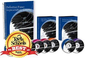 Definitive Piano Improvisation DVD Lessons (6 Dvds, 2 Cds, 1 Book ...