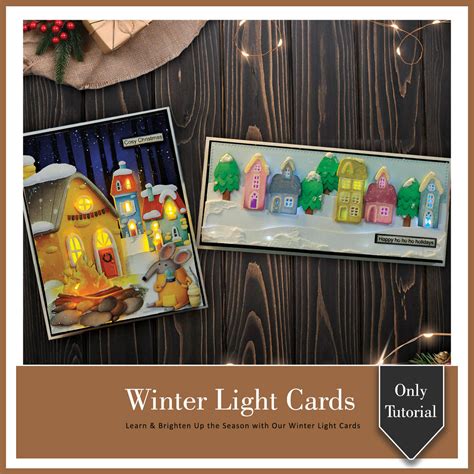 Winter Light Cards (Tutorials Only) – CRAFTERS CORNER