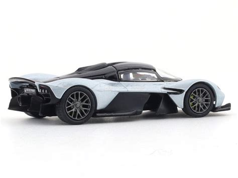 Aston-Martin Valkyrie silver 1:64 PosterCars licensed diecast scale ...