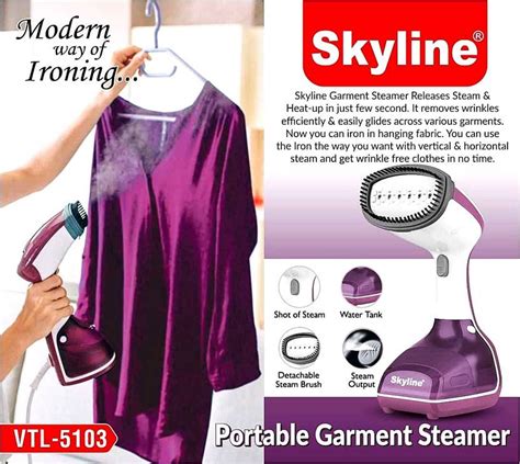 SKYLINE VTL-5103 1100 W Garment Steamer Price in India - Buy SKYLINE ...