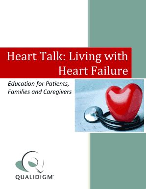 Fillable Online Heart Talk Living with Heart Failure - Garden Park ...