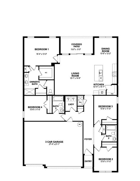 Floor Plan in Deep Creek Tradition Series | Punta Gorda, FL | D.R. Horton