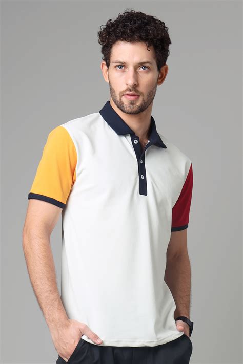 Exclusive White Smart Polo T-Shirt For Men – neofaa.com