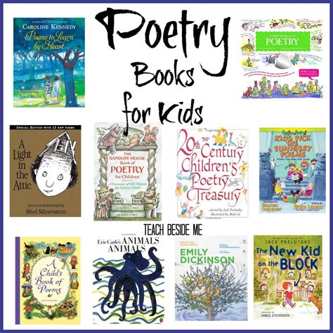Poetry Drawings ~ Poetry Books for Kids - Teach Beside Me