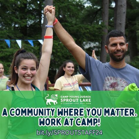Camp Young Judaea Sprout Lake | Sprout Lake is a community where staff ...