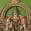 Buy Brass Lord Venkateshwara Tirupati Balaji and Goddess Padmavathi ...