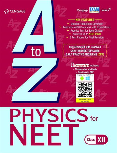 A TO Z PHYSICS FOR NEET: CLASS XII : Cengage India: Amazon.in: Books