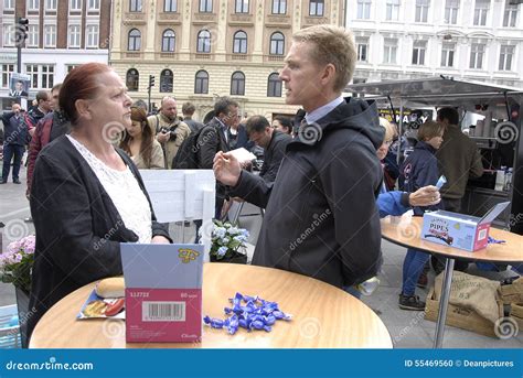 DF _DANISH PEOPLE S PARTY on ECLTION COMPAIGN Editorial Image - Image ...